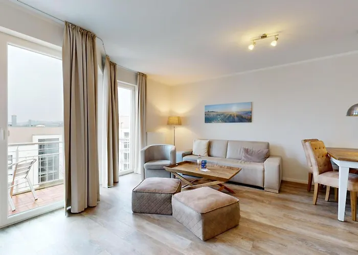 Residenz Bel Vital 46 In Binz, Strandnahe Fewo Mit Balkon